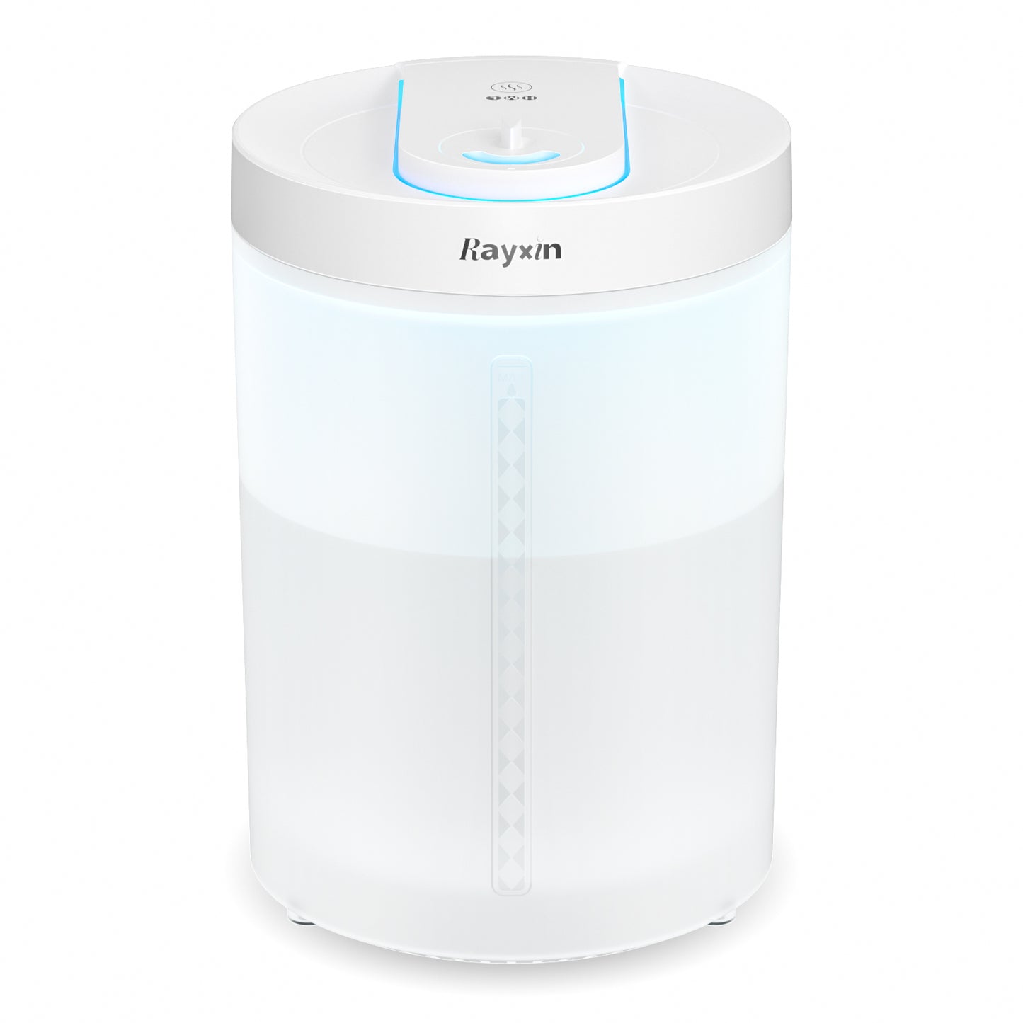 Rayxin Air Humidifier, 4L/1Gal Humidifier,Essential Oil Diffuser,Air Humidifier for Plants,Ultra Quiet,Night Light,3 Mist Level,Auto Shut Off,No Leak