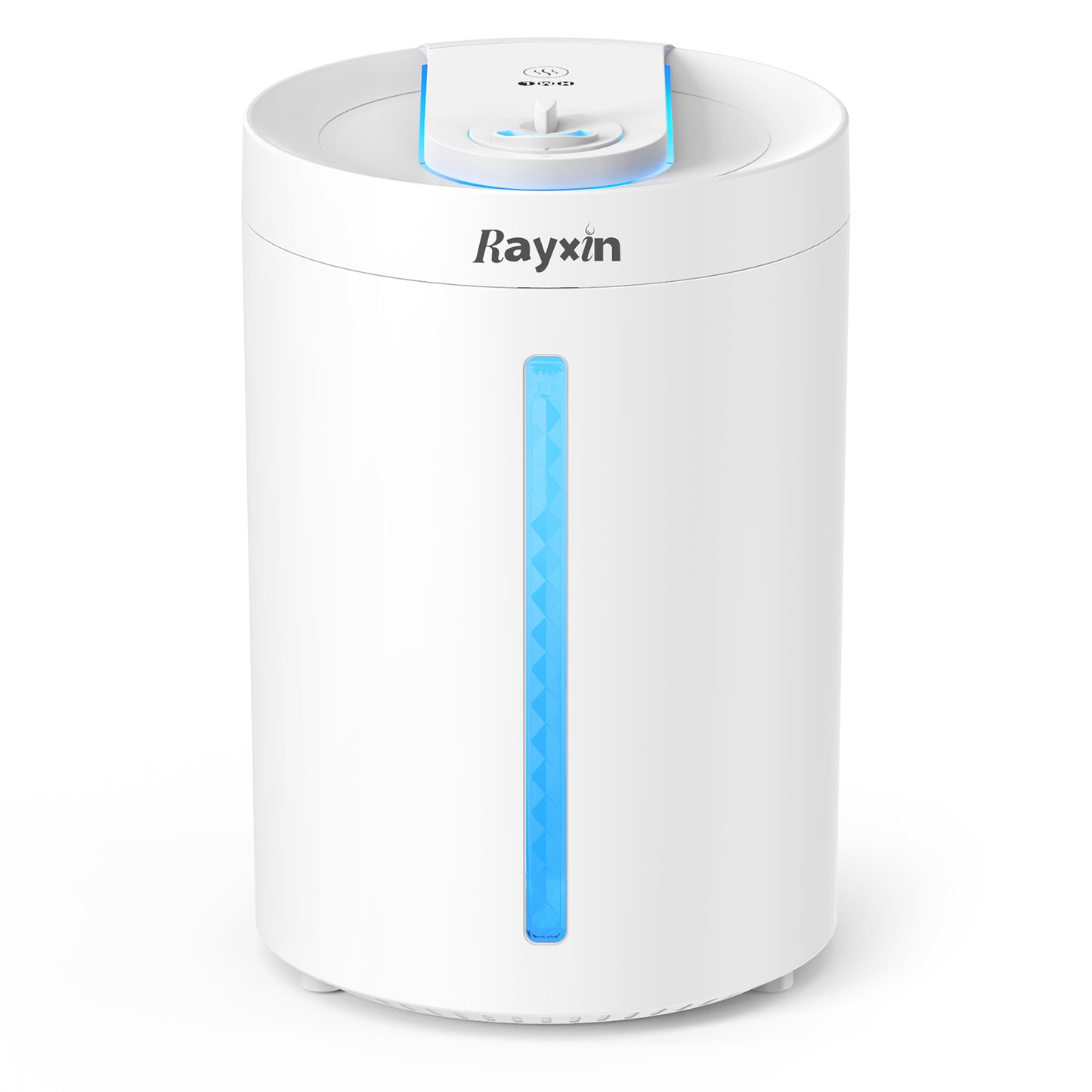 Rayxin Air Humidifier, Filter-Free Ultrasonic Cool Mist, 4L Essential Oil Diffuser, White